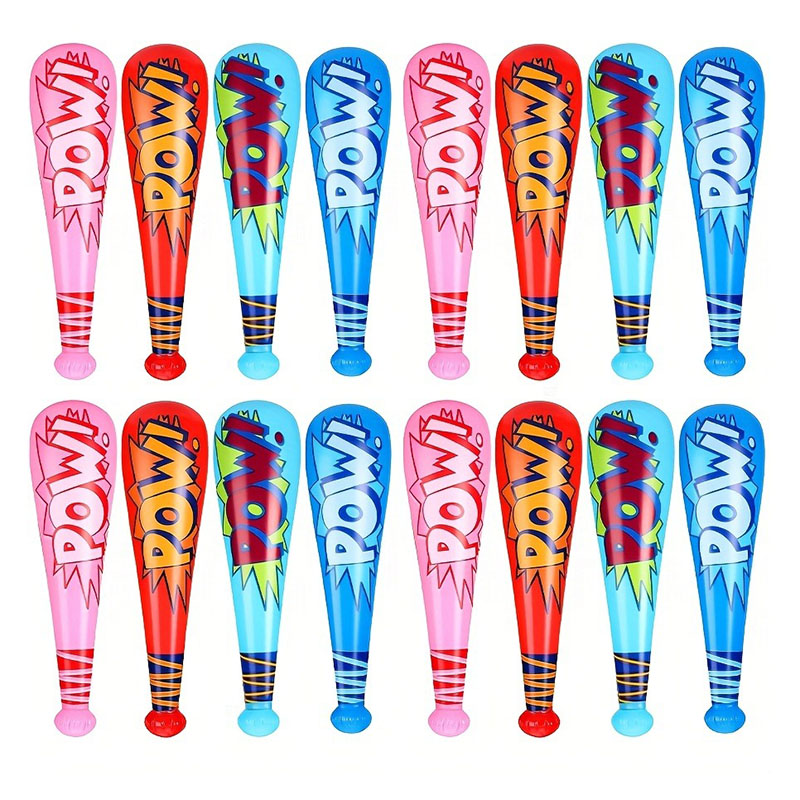 Confetti Cannon Tube - Balon Tongkat Bisbol Tiup, Suvenir Pesta,