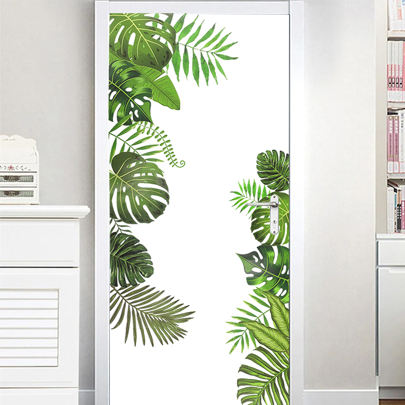 Flower Wall Panel - Stiker Dinding Bunga Daun Tropis Stiker
