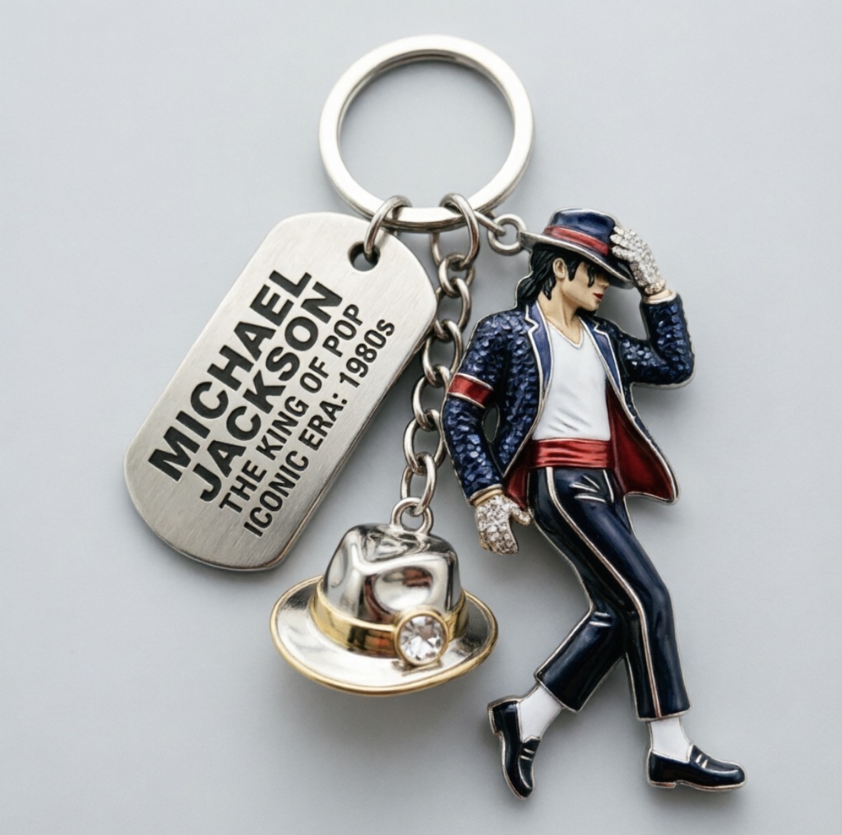 Party Favor Bag - Gantungan Kunci Michael Jackson untuk Tas