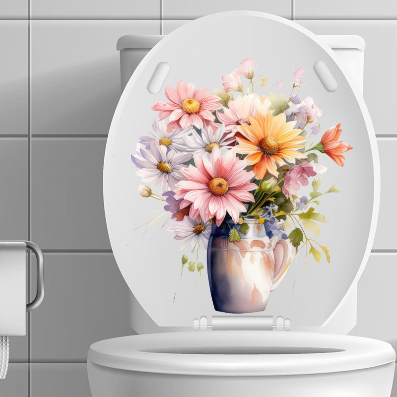 C51 # stiker dinding minimalis - Flower Wall Panel ulasan dan harga
