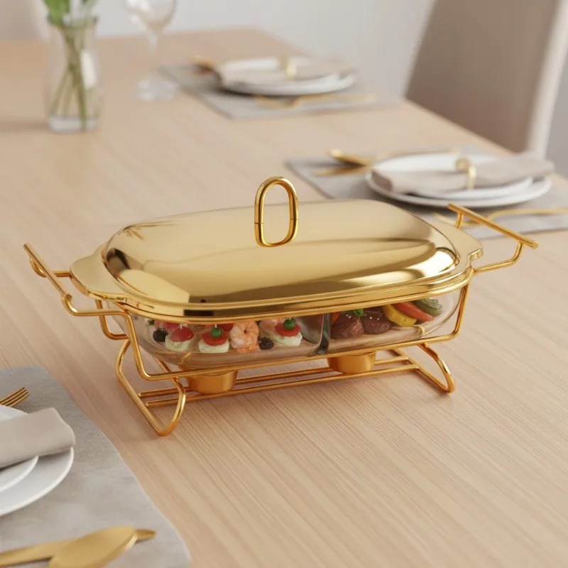 Penghangat Makanan Mewah Gaya  - Event & Party Supply Photos ulasan dan harga