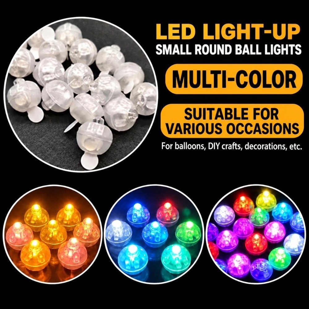 50 Buah Lampu Balon LED Baru y - Led Balloon Light ulasan dan harga