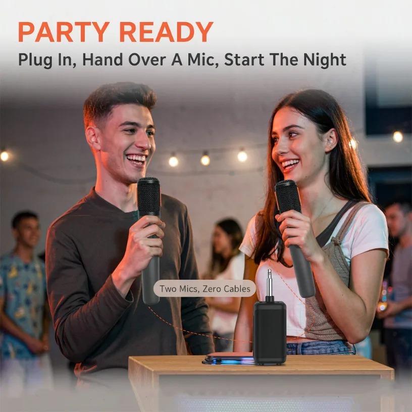 Mikrofon Nirkabel Genggam Gand - Event & Party Supply Photos ulasan dan harga