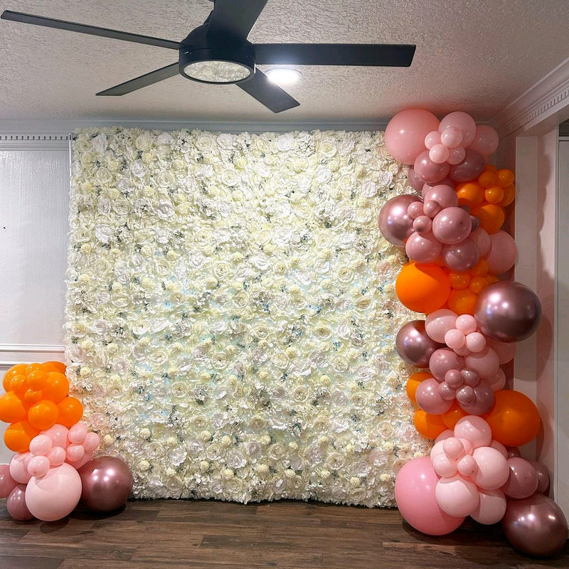 Panel dinding bunga palsu mera - Flower Wall Panel ulasan dan harga