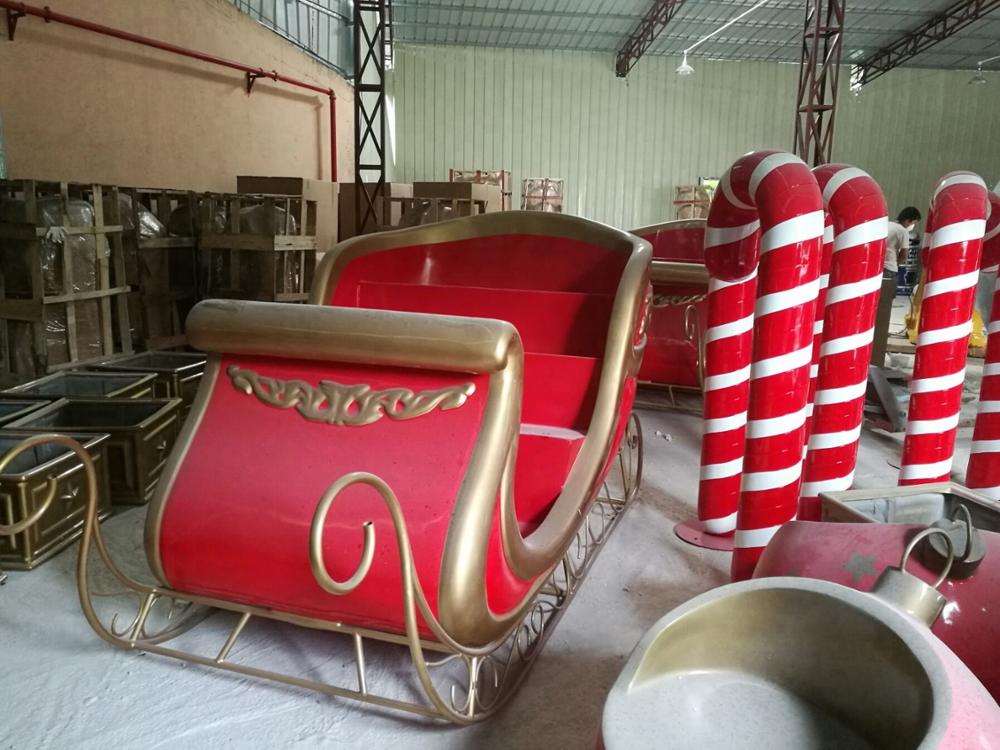 Kereta Sinterklas dari Fibergl - Event & Party Supply ulasan dan harga