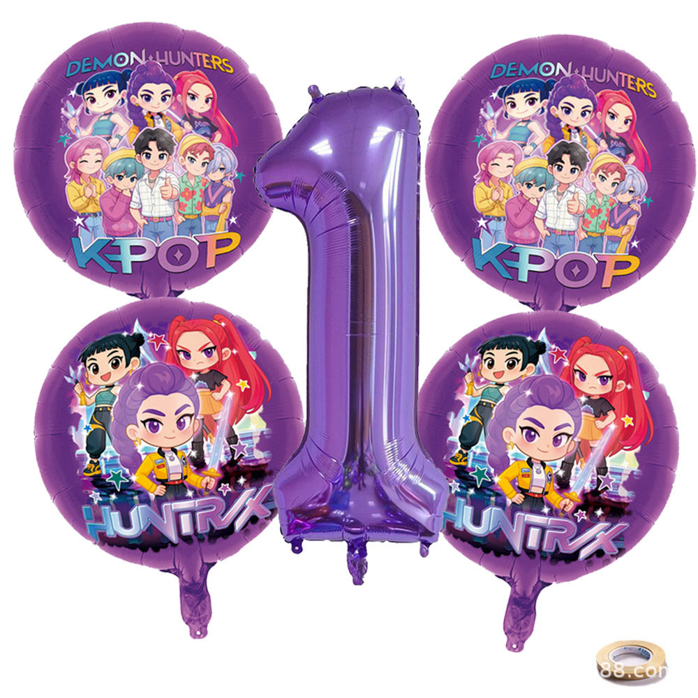 Set Balon Foil K P Girl Group  - Event Party ulasan dan harga