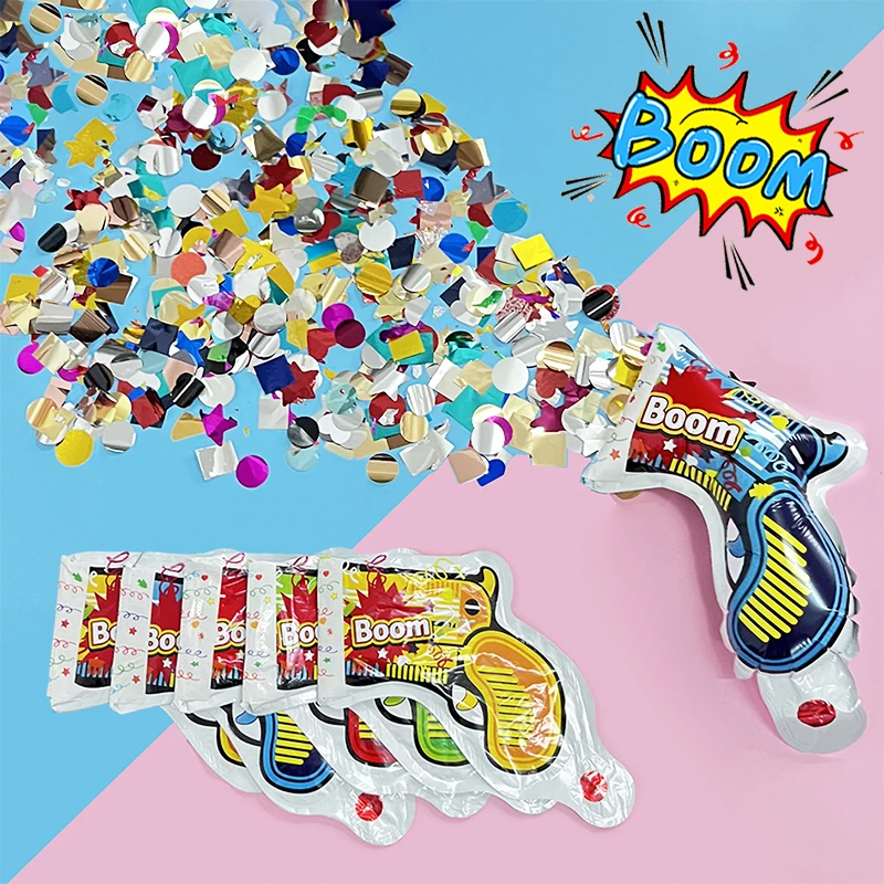 10 Buah Balon Pesta Ulang Tahu - Confetti Cannon Tube ulasan dan harga