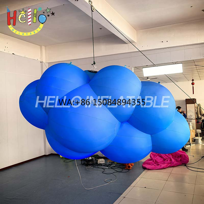 Balon Awan Tiup LED Warna-warn - Led Balloon Light ulasan dan harga