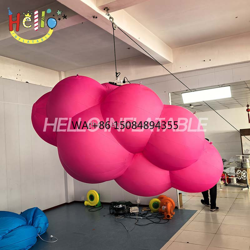 Balon Awan Tiup LED Warna-warn - Led Balloon Light ulasan dan harga