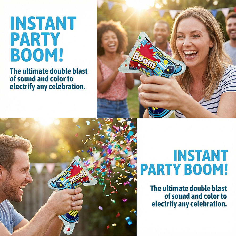 10 Buah Perlengkapan Kembang A - Confetti Cannon Tube ulasan dan harga