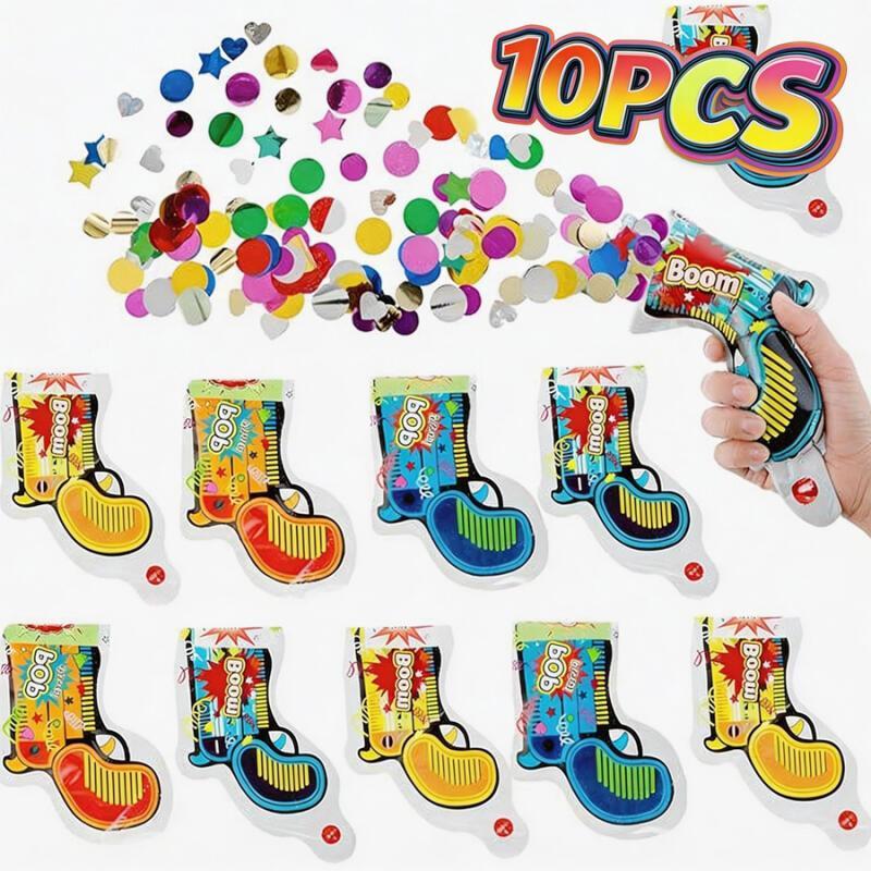 10 Buah Konfeti Tiup Inflatabl - Confetti Cannon Tube ulasan dan harga