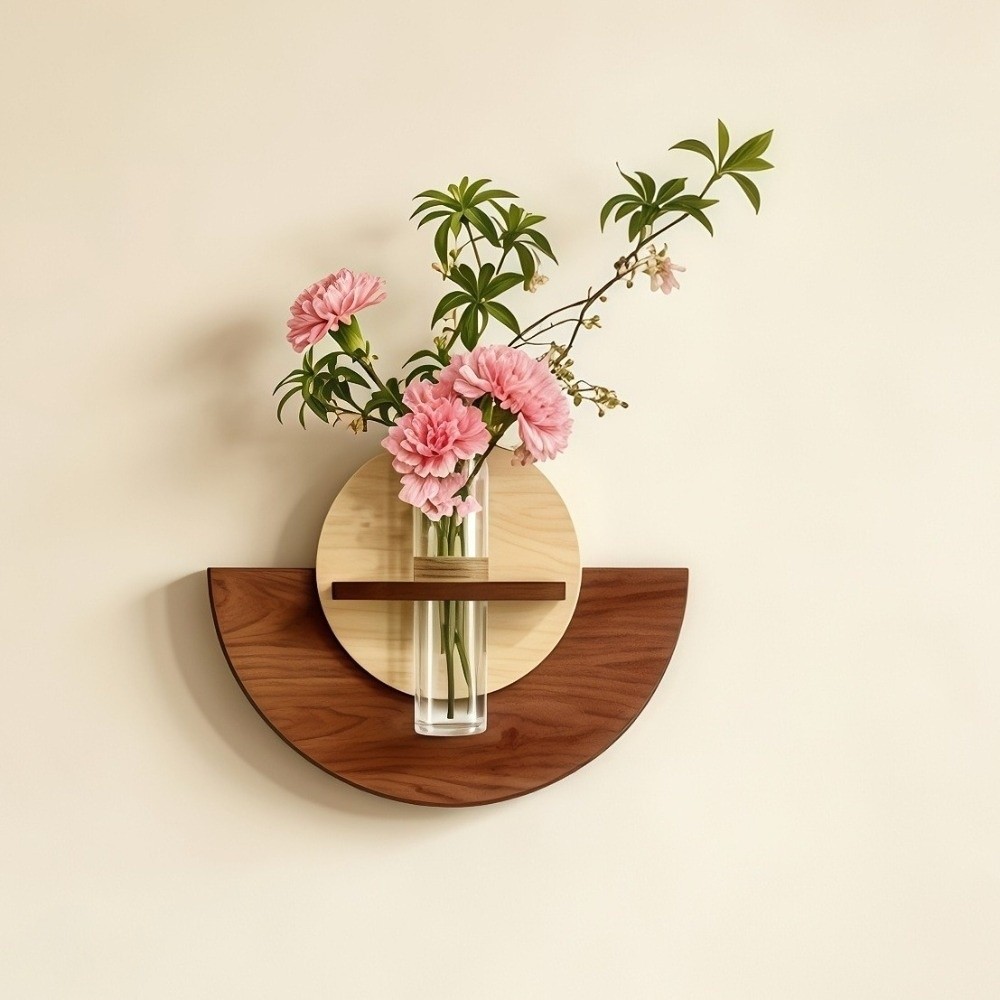 Rak Bunga Gantung Dinding Kayu - Flower Wall Panel ulasan dan harga